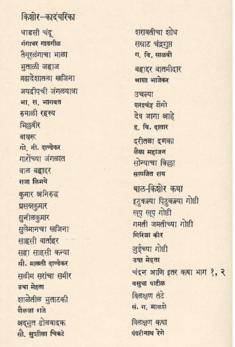 Chichir Ni Pitir ( चिचिर नि पिटिर ) by Leela Bawadekar ( लीला बावडेकर )