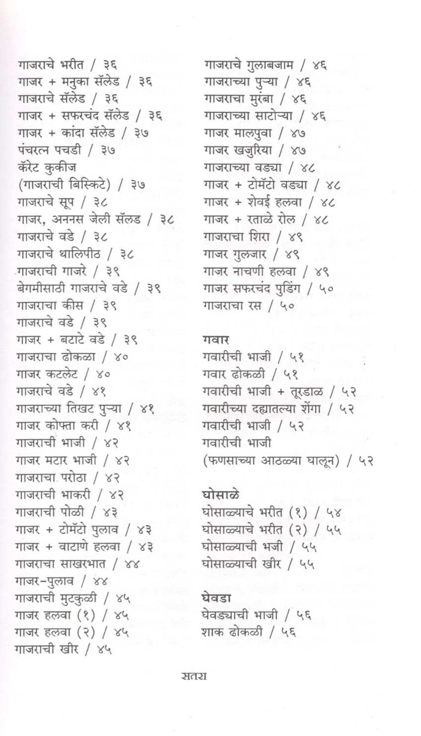 Bhaji Ek - Pakkruti Anek ( भाजी एक - पाककृती अनेक ) by Mangala Barve ( मंगला बर्वे )