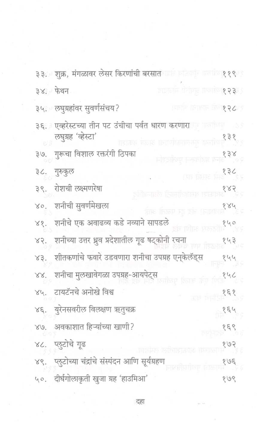 Suryamaletil Shrustichamatkar ( सूर्यमालेतील सृष्टिचमत्कार ) by Mohan Apte ( मोहन आपटे )