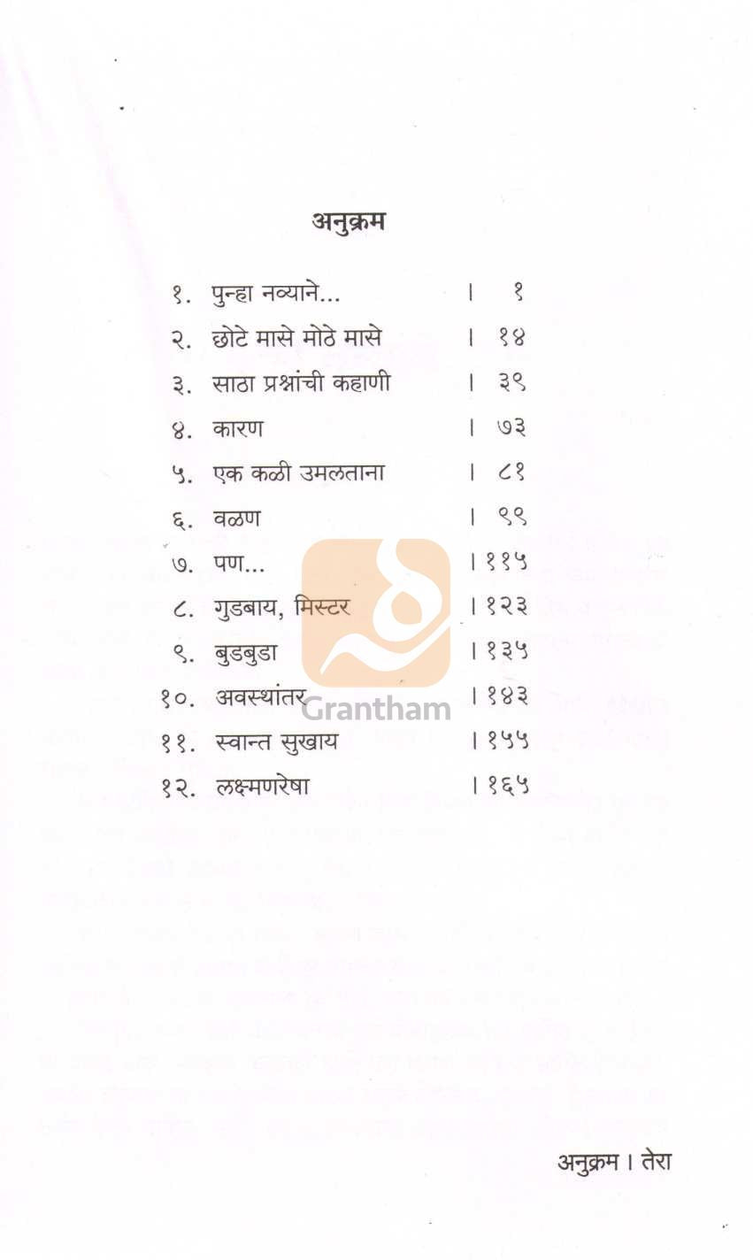 Punha Navyane... ( पुन्हा नव्याने ... ) by Vasundhara Ghanekar ( वसुंधरा घाणेकर )