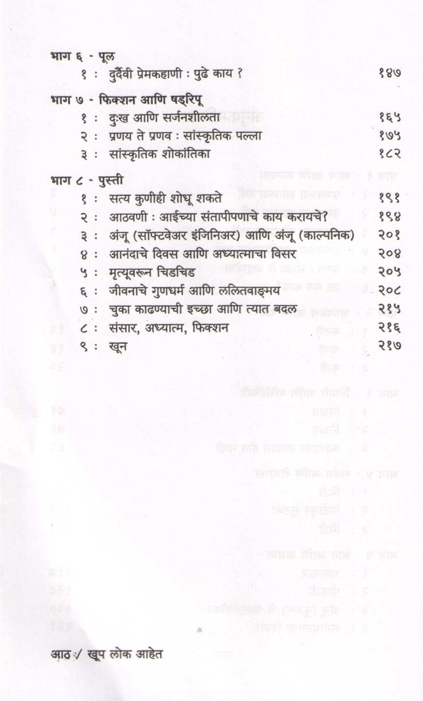 Khup Lok Ahet ( खूप लोक आहेत ) by Shyam Manohar ( श्याम मनोहर )