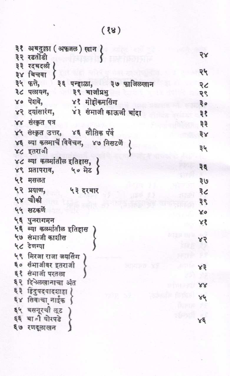 Shri Shivchatrapatinchi 91 Kalmi Bakhar ( श्री शिवछत्रपतींची ९१ कलमी बखर ) by V. S. Vakaskar ( वि. स. वाकसकर )