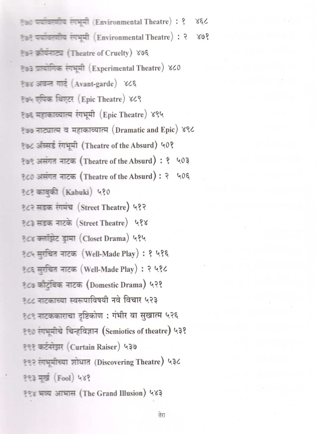 Natak Ani Rangbhumi Paribhashasangrah ( नाटक आणि रंगभूमी परिभाषा संग्रह by Vilas Khole ( विलास खोले )