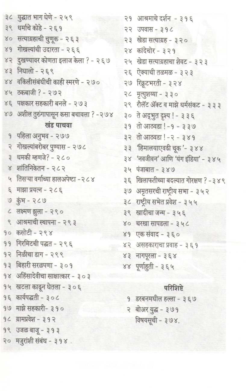 Satyache Prayog Athva Aatmakatha ( सत्याचे प्रयोग अथवा आत्मकथा ) by Mahatma Gandhi ( महात्मा गांधी )