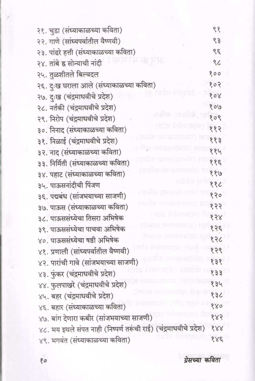 Greschya Kavita - Dhukyatun Prakashakade ( ग्रेसच्या कविता - धुक्यातून प्रकाशाकडे ) by Shrinivas Hawaldar ( श्रीनिवास हवालदार )