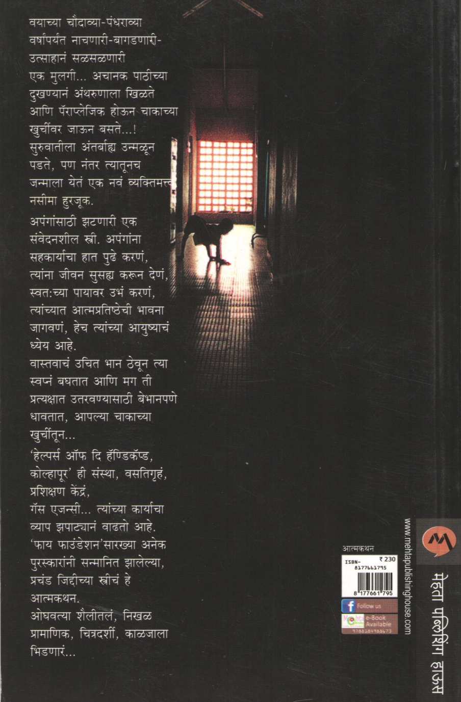 Chakachi Khurchi ( चाकाची खुर्ची ) by Nasima Hurjuk ( नसीमा हुरजूक )