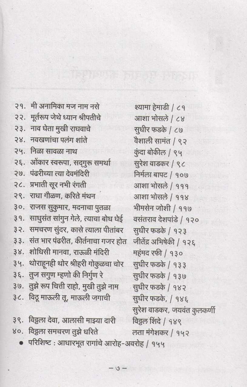 Notation Hit Nivdak Marathi Abhang Bhaktigeetanche ( नोटेशन हिट निवडक मराठी अभंग व भक्तिगीतांचे ) by Ashok Sahasrabuddhe ( अशोक सहस्त्रबुद्धे )