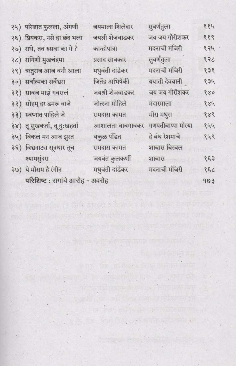 Notation Gajlelya Marathi Natyapadanche ( नोटेशन गाजलेल्या मराठी नाट्यपदांचे ) by Ashok Sahasrabuddhe ( अशोक सहस्त्रबुद्धे )
