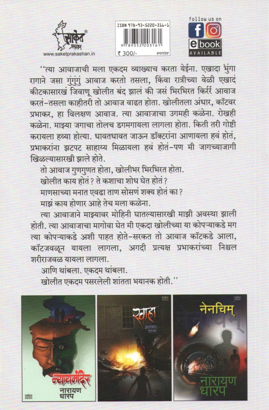 Padchaya ( पडछाया ) by Narayan Dharap ( नारायण धारप )