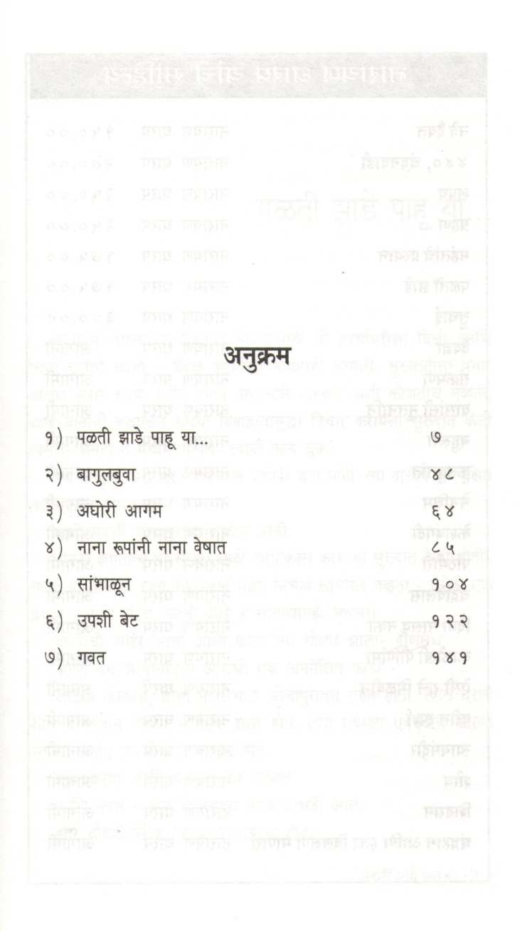 Palti Zade ( पळती झाडे ) by Narayan Dharap ( नारायण धारप )