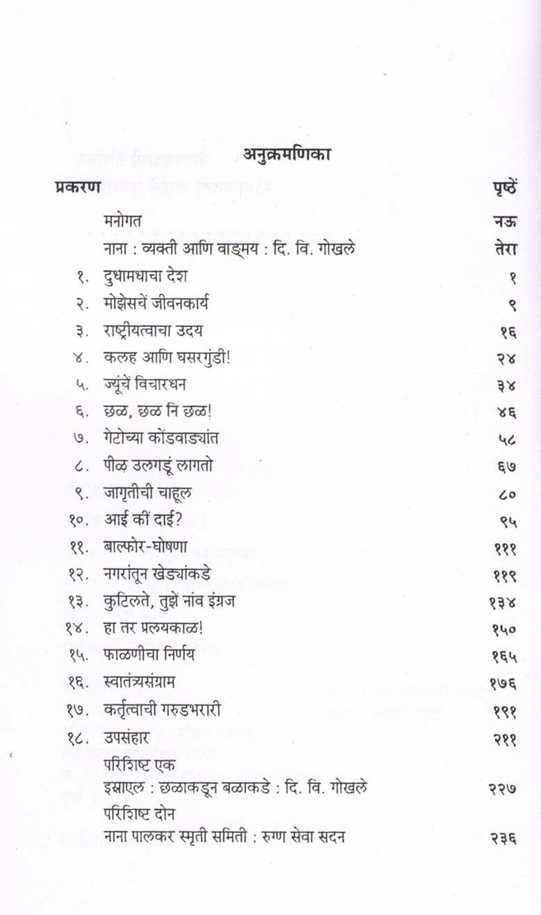 Israel Chalakadun Balakade ( इस्राएल छळाकडून बळाकडे ) by N. H. Palkar ( ना. ह. पालकर )