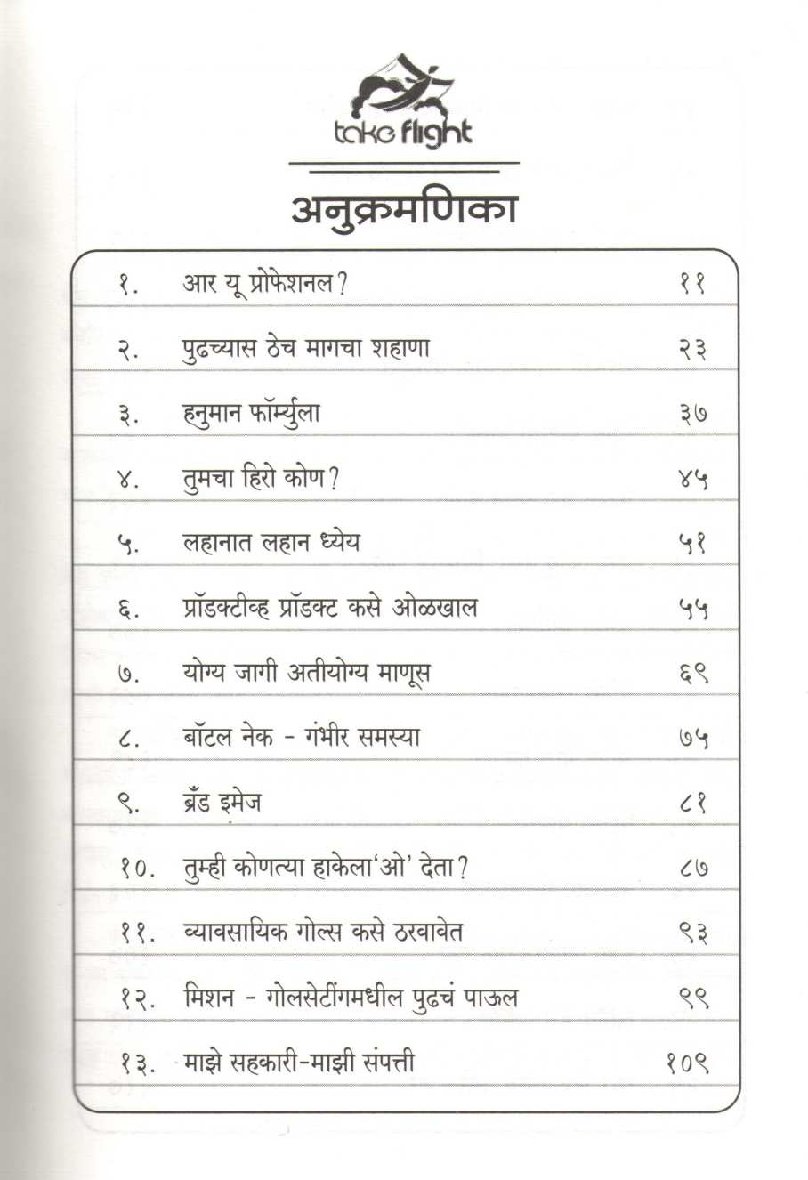 Take Flight ( टेक फ्लाईट ) by Manoj Ambike ( मनोज अंबिके )