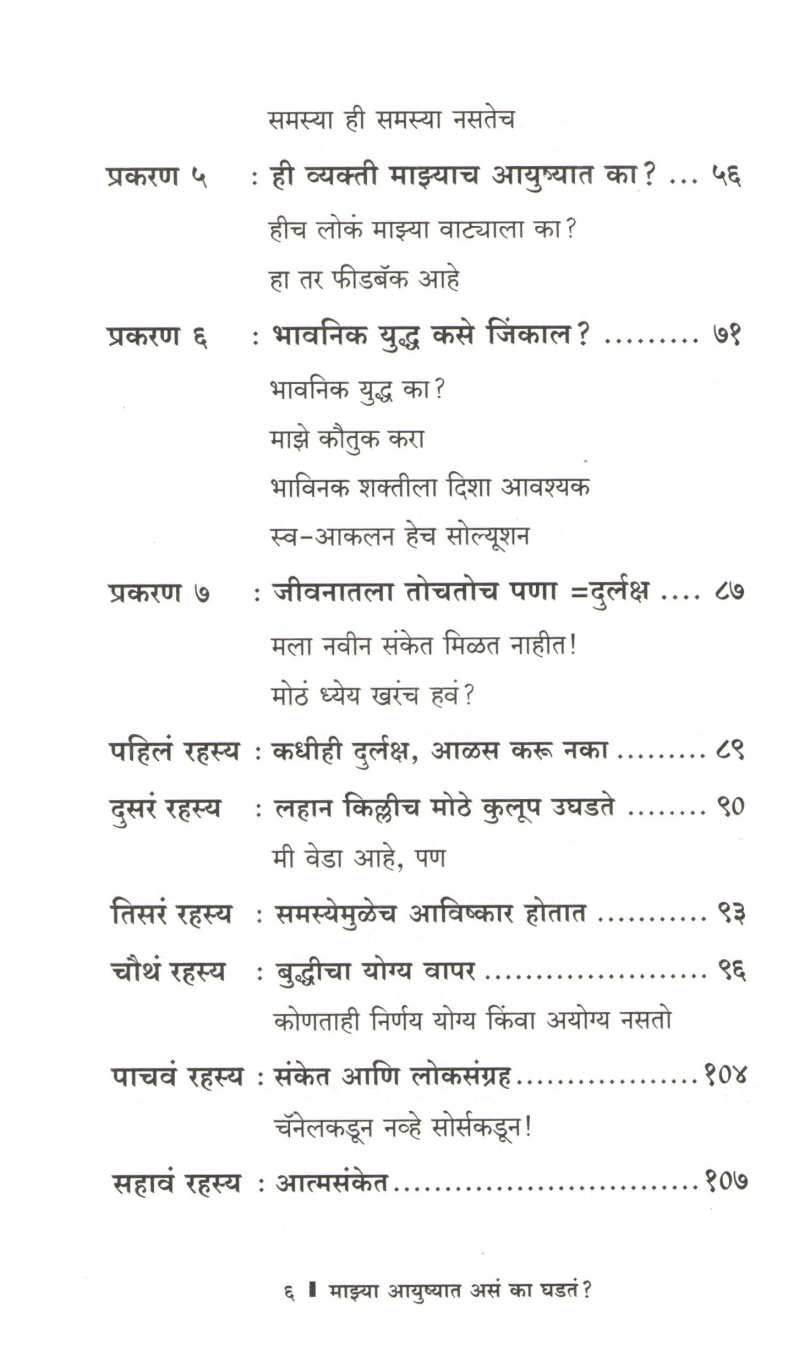 Mazya Ayushyat Asa Ka Ghadata? ( माझ्या आयुष्यात असं का घडतं? ) by Manoj Ambike ( मनोज अंबिके )