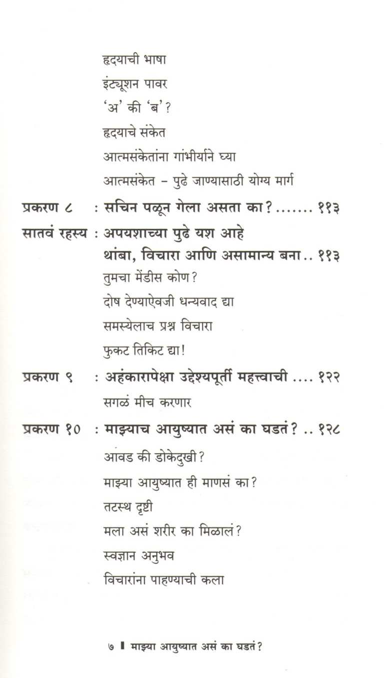 Mazya Ayushyat Asa Ka Ghadata? ( माझ्या आयुष्यात असं का घडतं? ) by Manoj Ambike ( मनोज अंबिके )