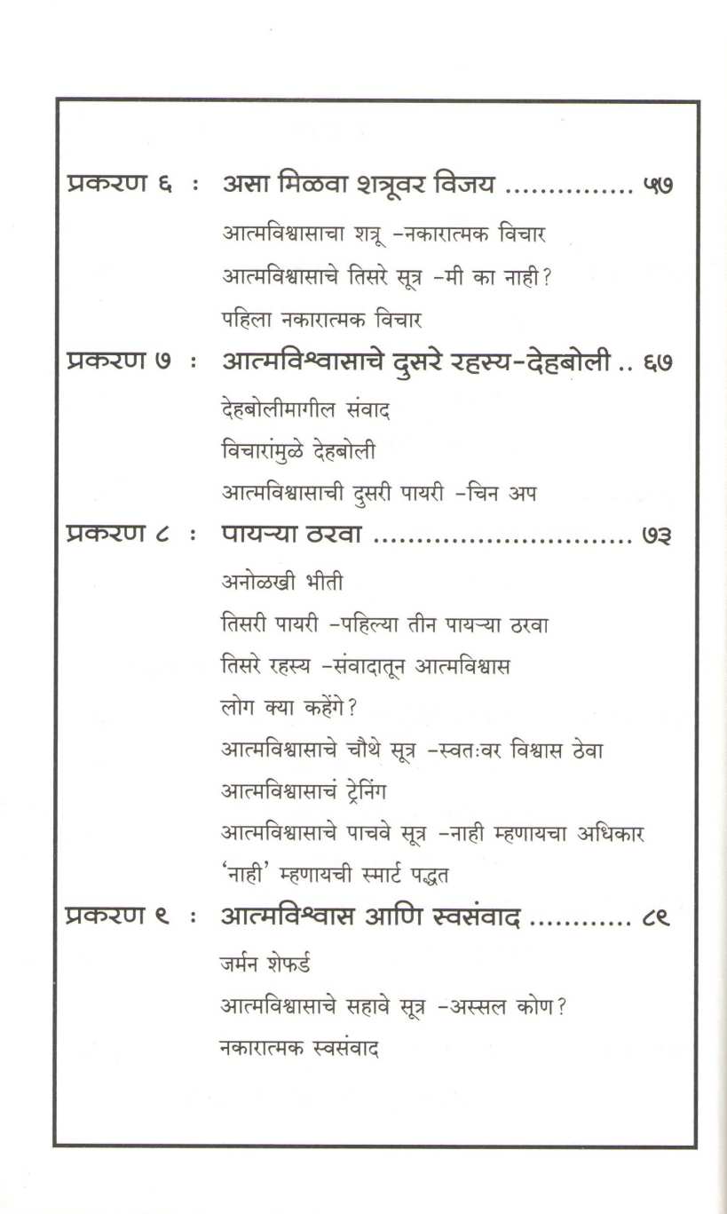 Power Of Confidence ( पॉवर ऑफ कॉन्फिडन्स ) by Manoj Ambike ( मनोज अंबिके )