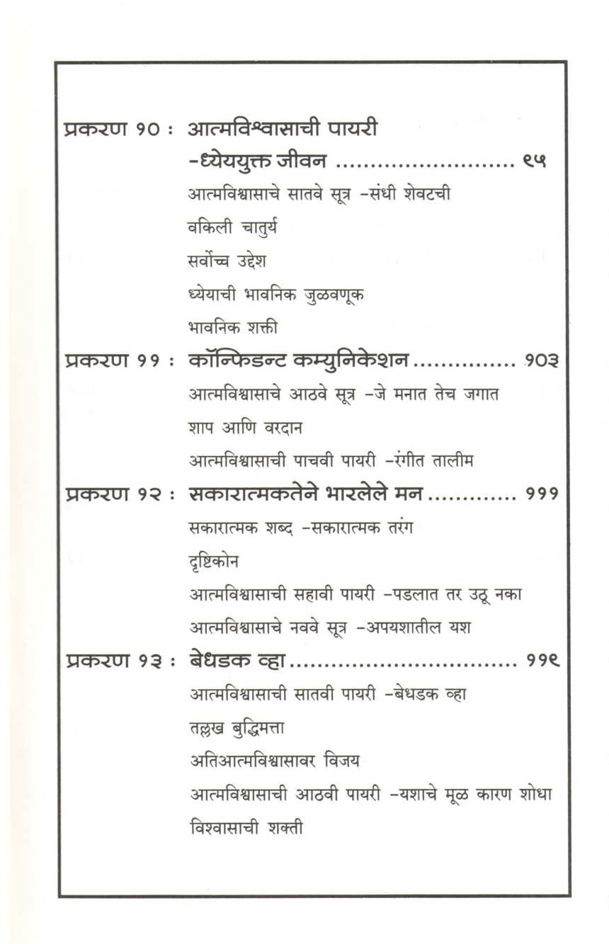 Power Of Confidence ( पॉवर ऑफ कॉन्फिडन्स ) by Manoj Ambike ( मनोज अंबिके )