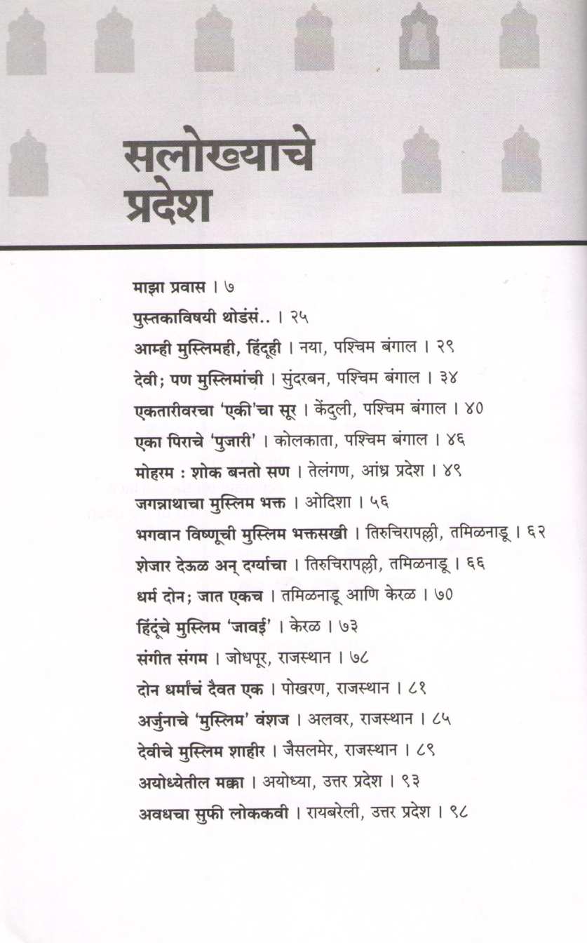 Salokhyache Pradesh ( सलोख्याचे प्रदेश ) by Saba Naqvi ( सबा नक्वी )