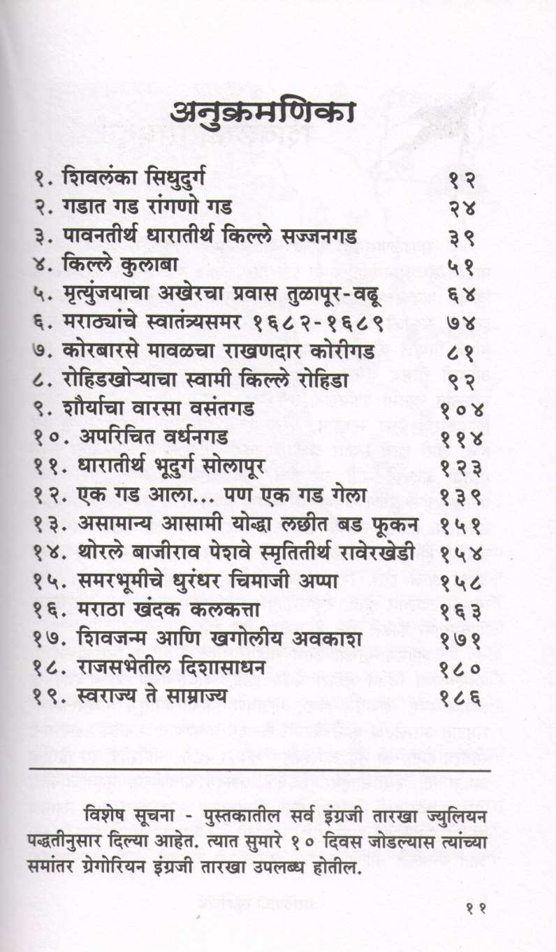 Marathyanchi Sfurtitirthe - Tejomay Itihaasache Sakshidar ( मराठ्यांची स्फुर्तीतीर्थे - तेजोमय इतिहासाचे साक्षीदार ) by Parag Limaye ( पराग लिमये )