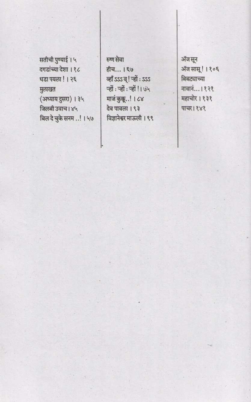 Achat Masala ( अचाट मसाला ) by Shreeniwas Bhange ( श्रीनिवास भणगे )