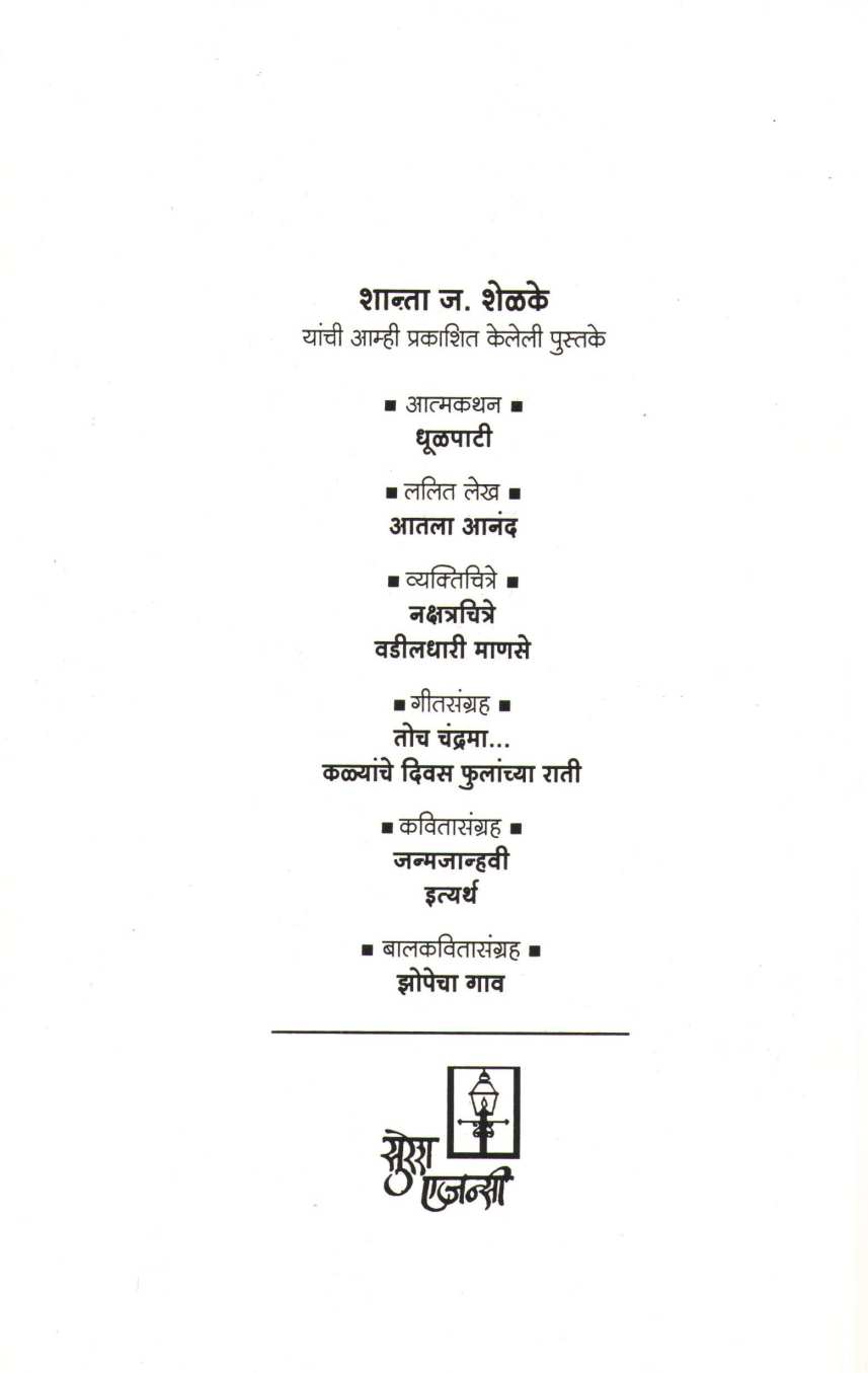 Zopecha Gao ( झोपेचा गाव ) by Shanta Shelke ( शांता शेळके )