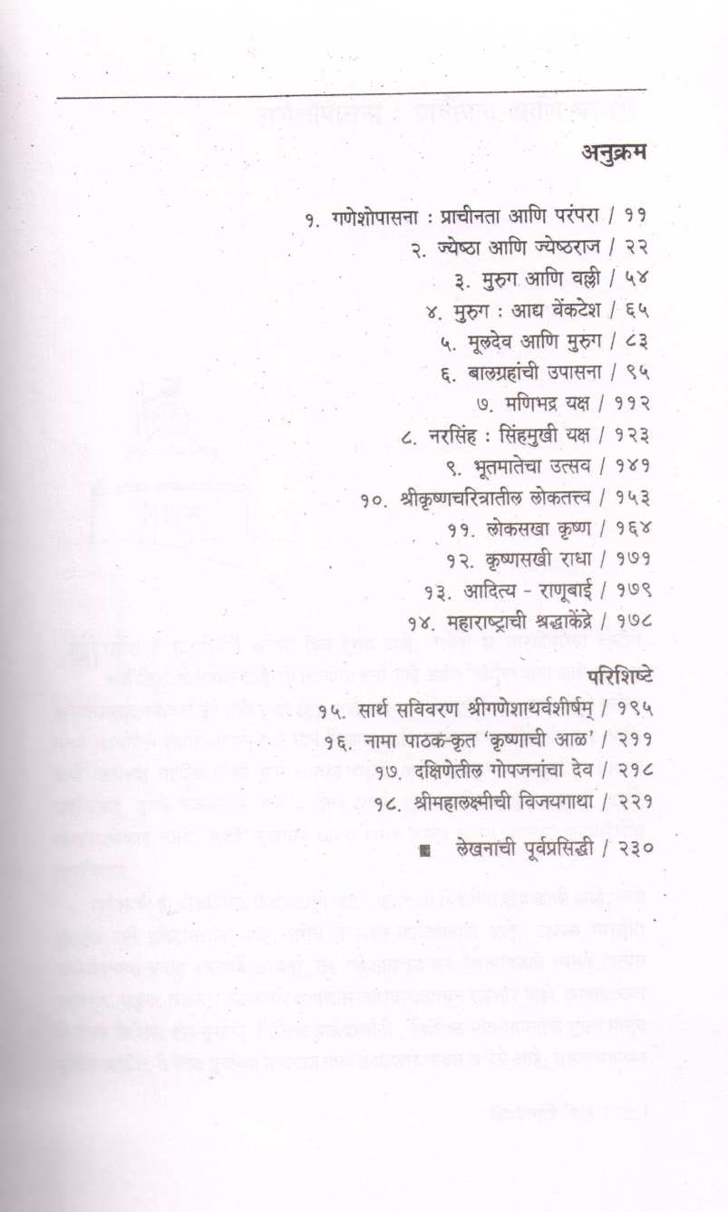 Lokadaivatanche Vishva ( लोकदैवतांचे विश्व ) by R. C. Dhere ( रा. चिं. ढेरे )