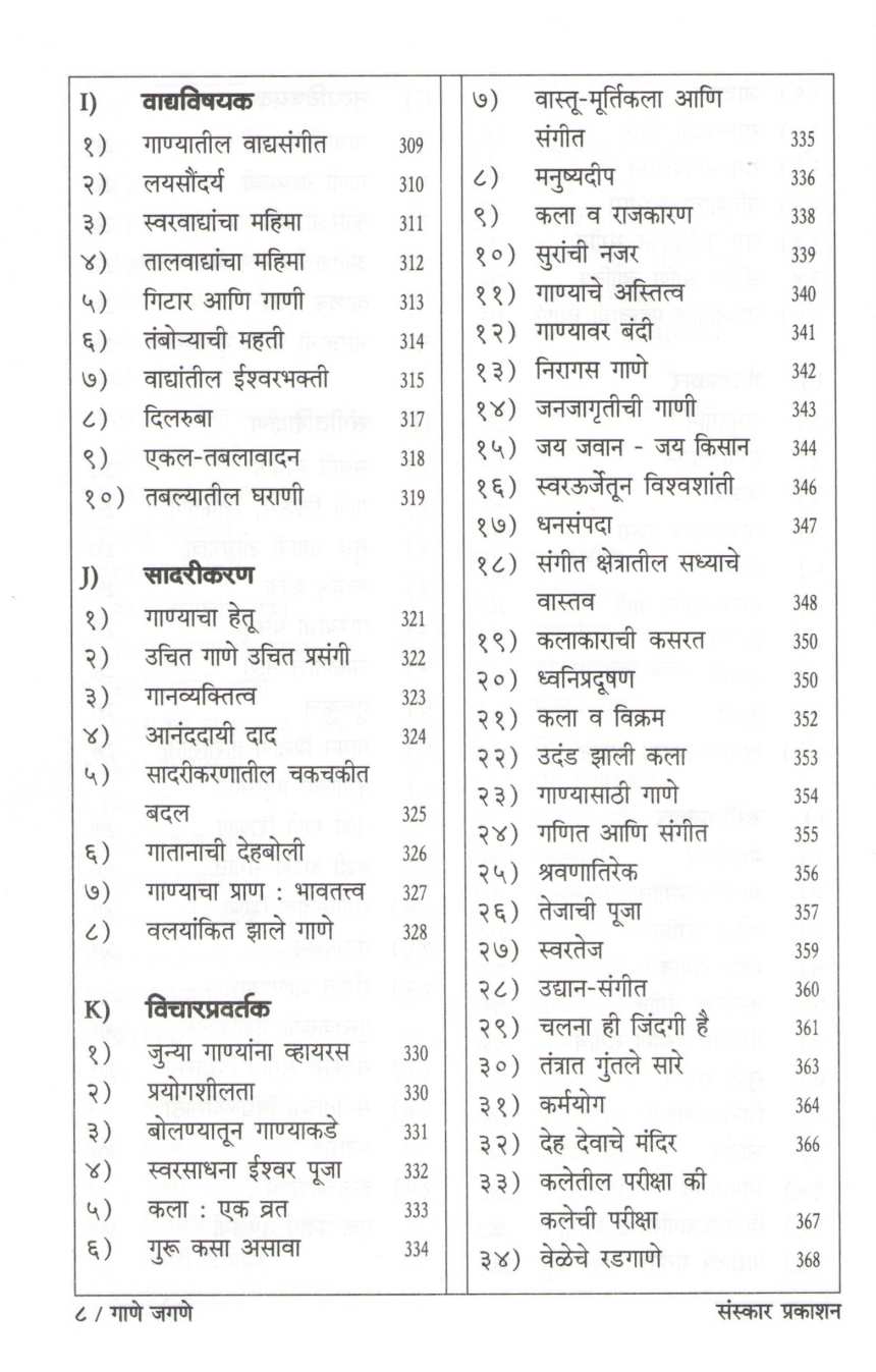 Gane Jagane ( गाणे जगणे ) by Kiran Phatak ( किरण फाटक )