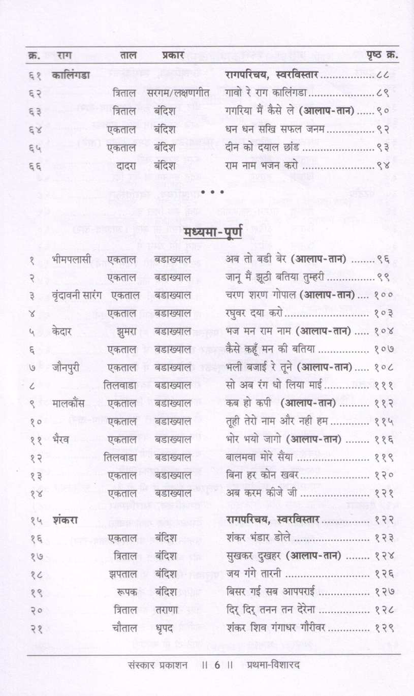 Prathama Visharad - Part 2  (Madhyama) ( प्रथमा विशारद - भाग २ (मध्यमा) ) by Other ( इतर )