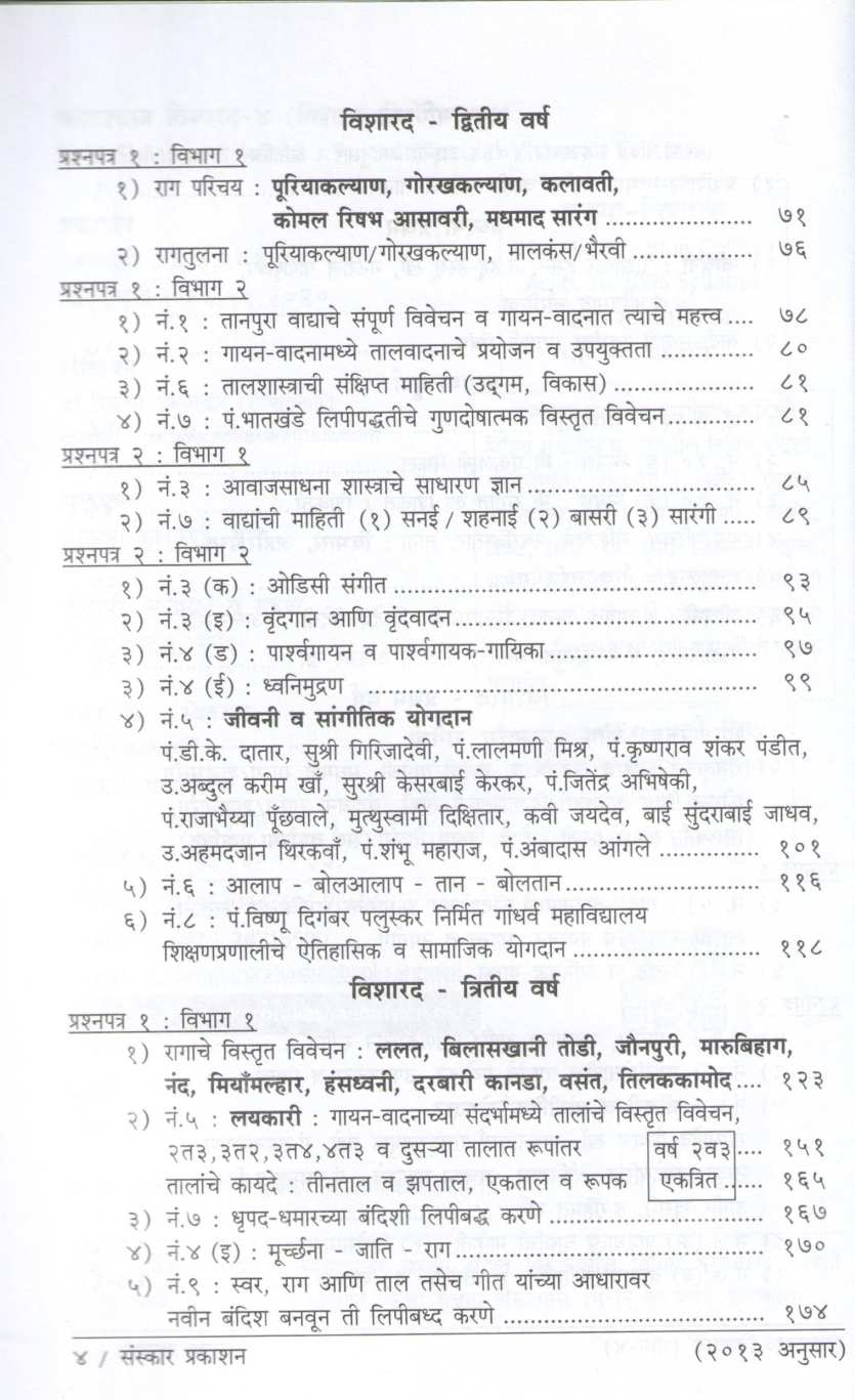 Kalashastra Visharad - Part 4 ( कलाशास्त्र विशारद - भाग ४ (विशारद विशेष) ) by Dr. Shilpa Bahulekar ( डॉ. शिल्पा बहुलेकर )
