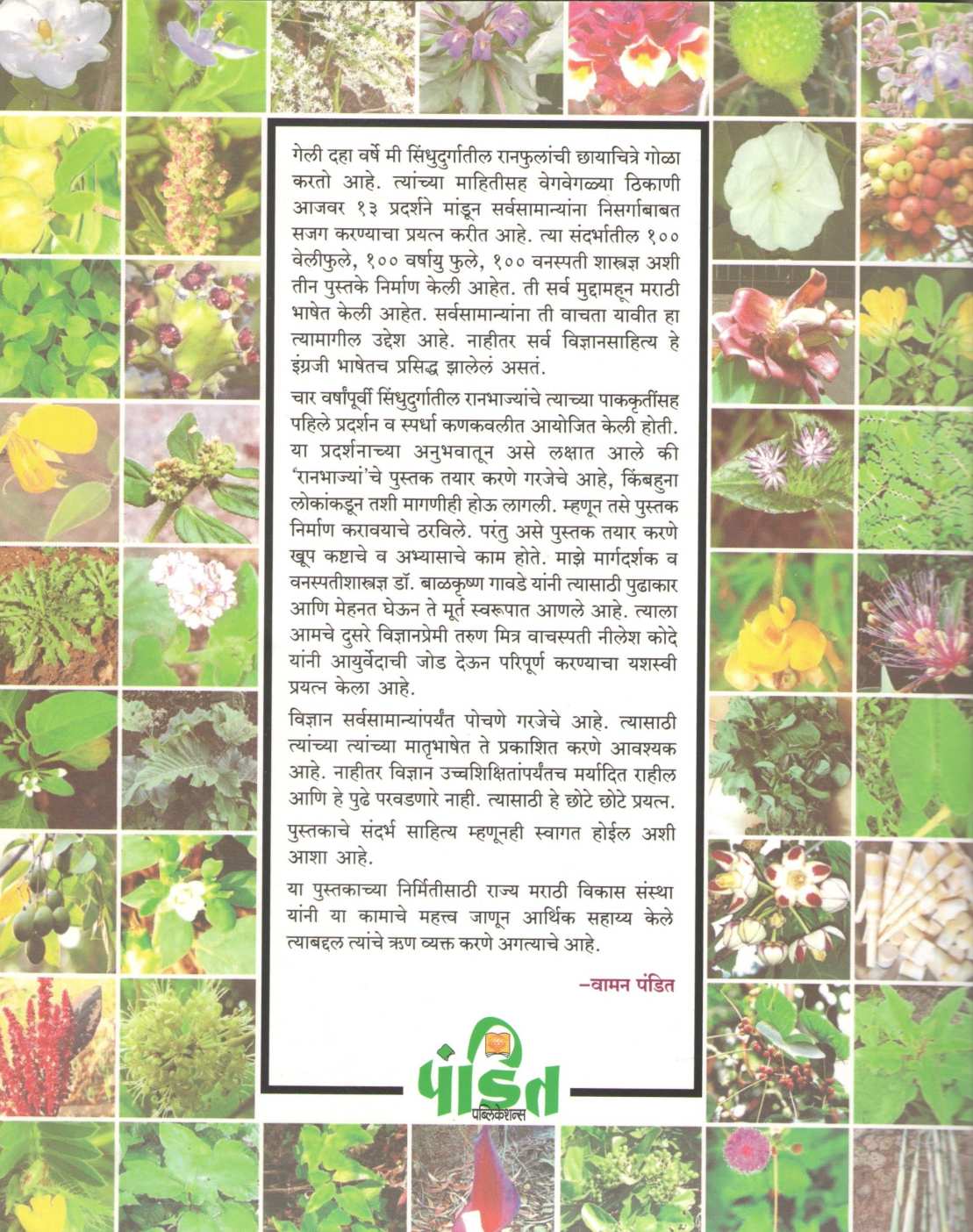 Sindhudugatil Ranbhajya ( सिंधुदुर्गातील रानभाज्या ) by Dr. Balkrishna Gawade ( डॉ. बाळकृष्ण गावडे )
