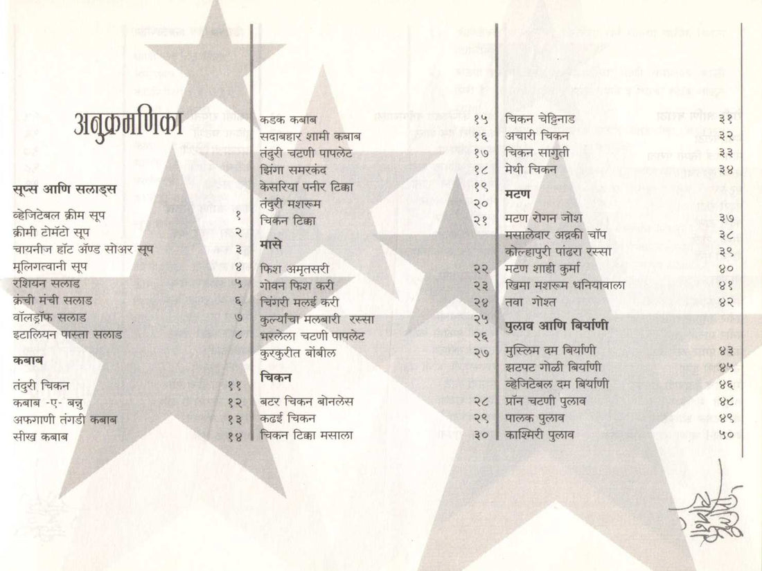 Five Star Recipes ( फाईव्ह स्टार रेसिपीज ) by Milind Sovni ( मिलिंद सोवनी )