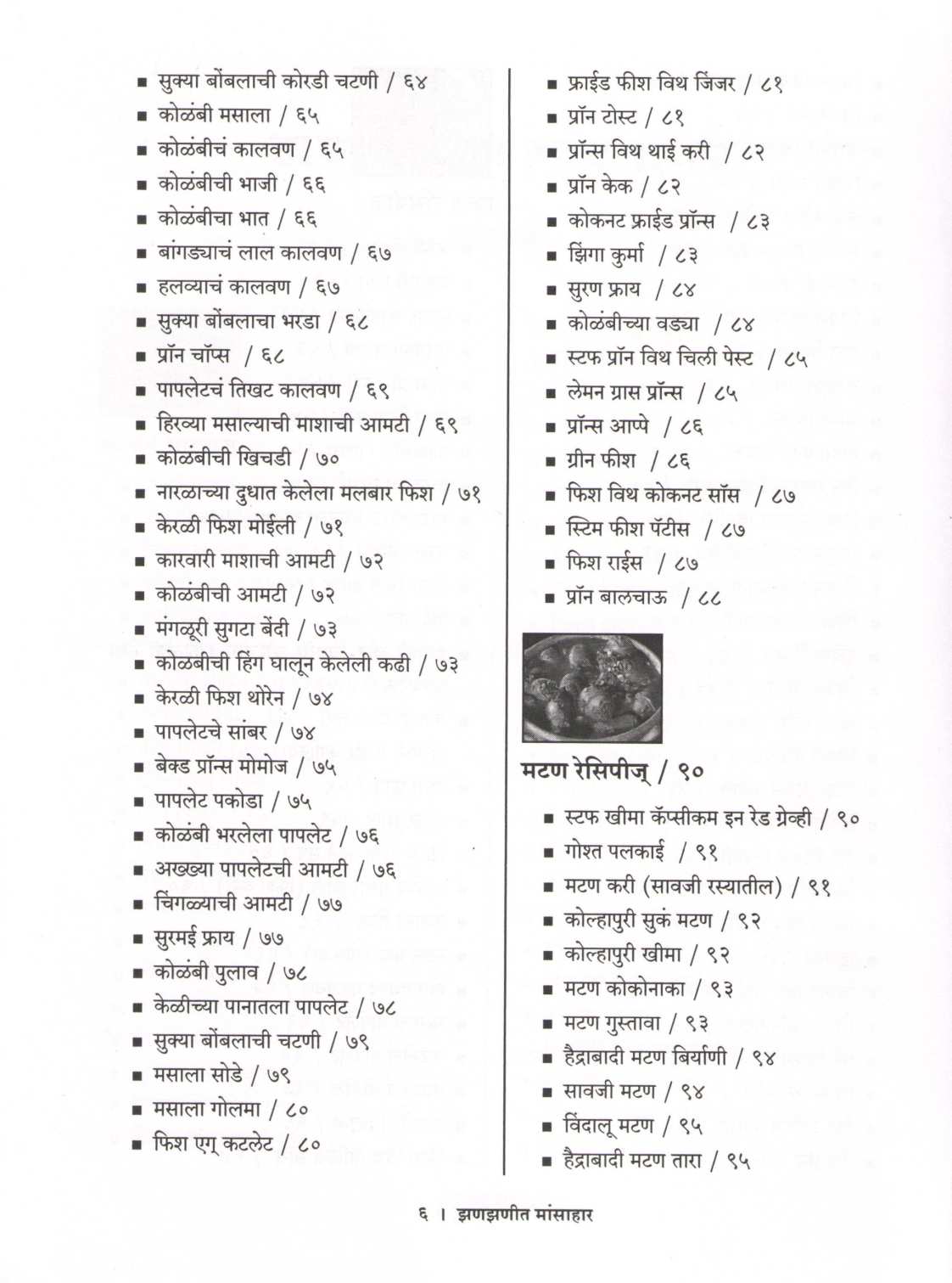 Zanzanit Mansahar ( झणझणीत मांसाहार ) by Vishnu Manohar ( विष्णू मनोहर )