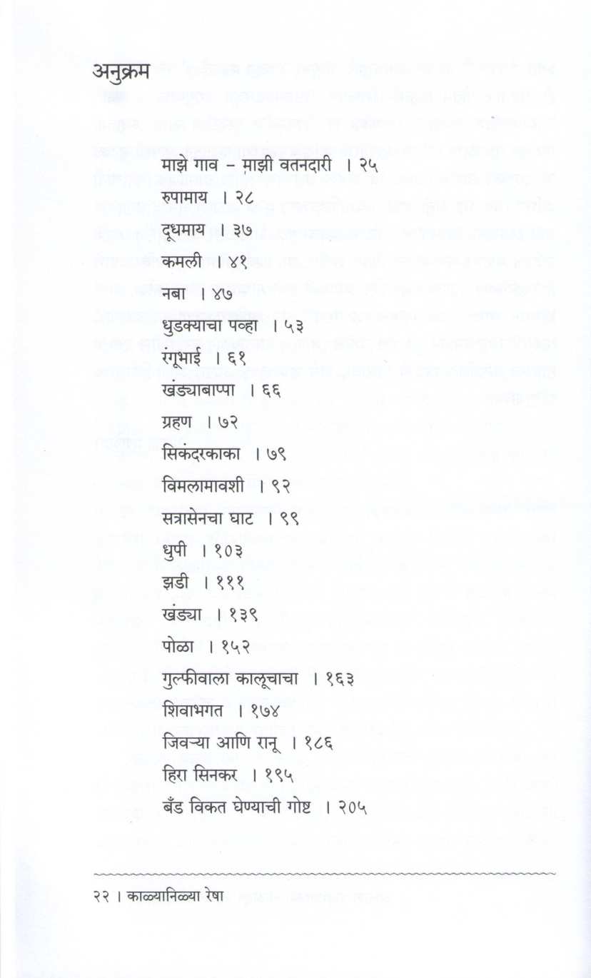 Kalyanilya Resha ( काळ्यानिळ्या रेषा ) by Raju Baviskar ( राजू बाविस्कर )