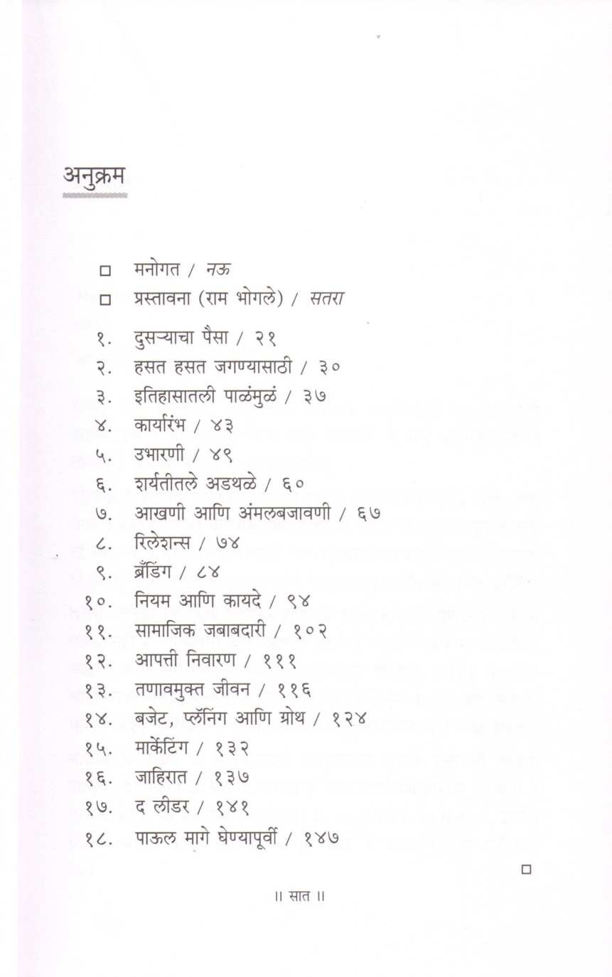 Udyog Tumcha Paise Dusaryacha ( उद्योग तुमचा पैसा दुसऱ्याचा ) by Suresh Havare ( सुरेश हावरे )