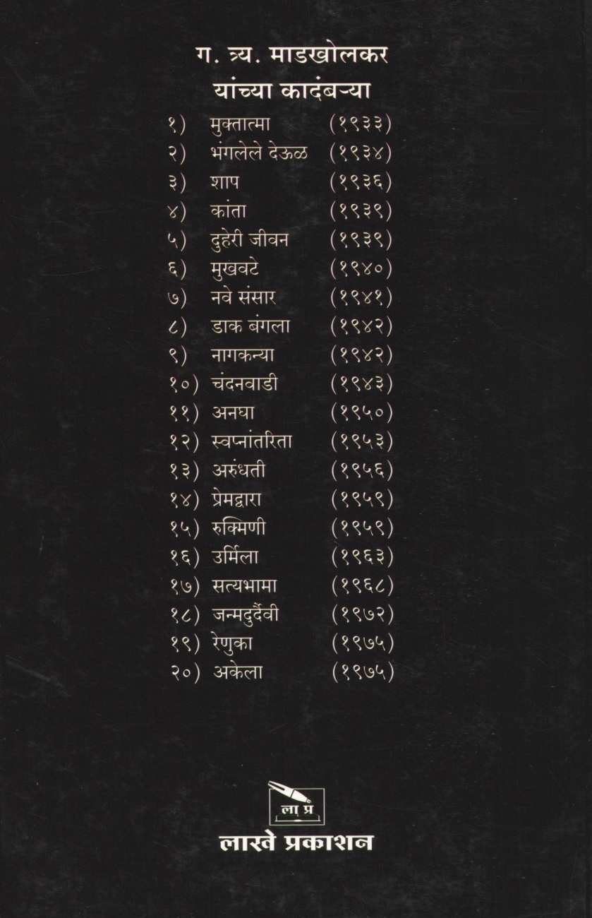 Eka Nirvasitachi Kahani ( एका निर्वासिताची कहाणी ) by G. T. Madkholkar ( ग. त्र्यं. माडखोलकर )