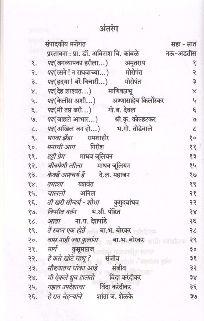 Gazaldhara ( गझलधारा ) by Other ( इतर )