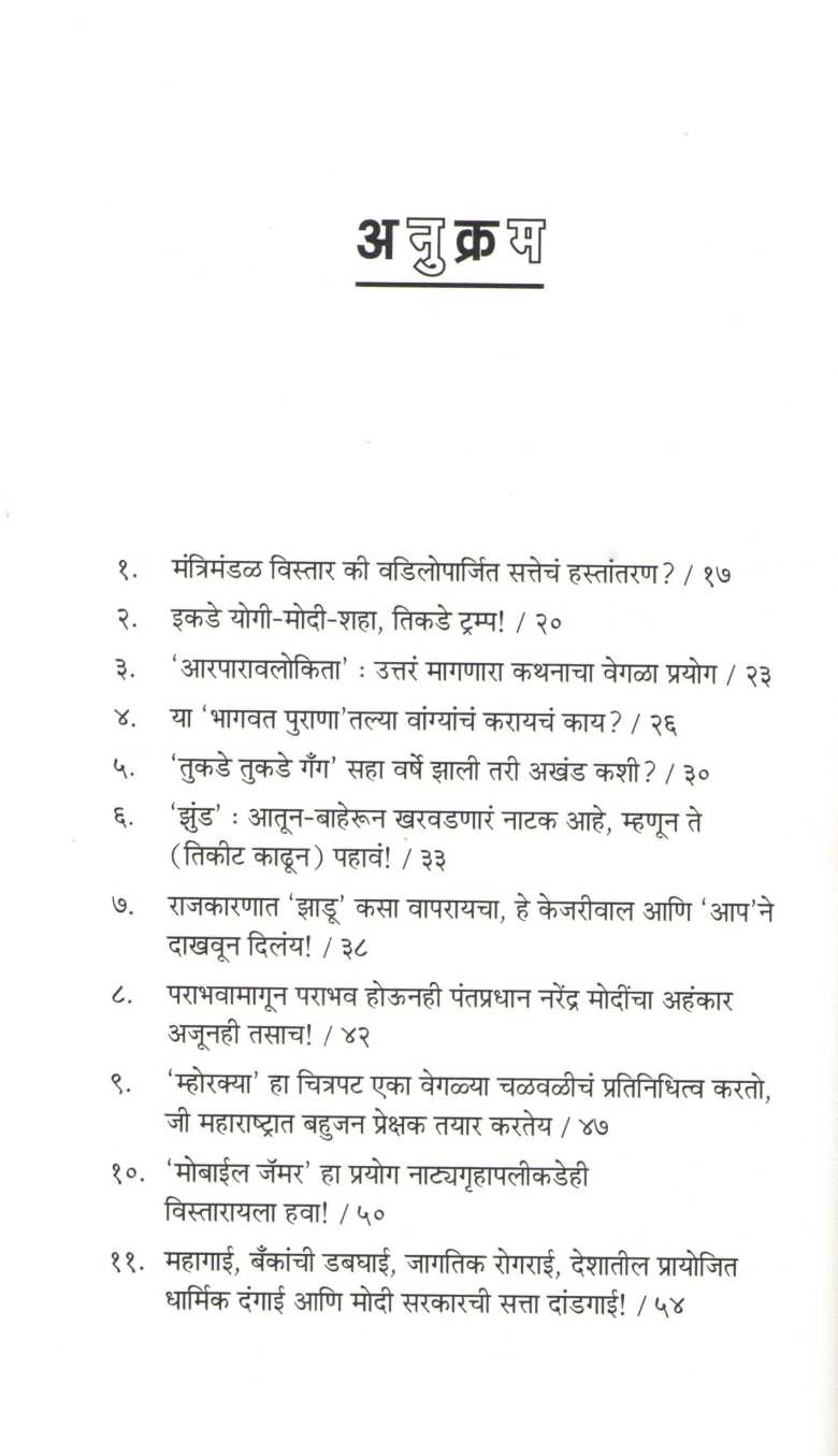 Kalfalak - 2020 ( कळफलक - २०२० ) by Sanjay Pawar ( संजय पवार )