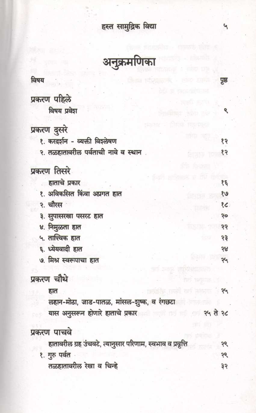 Hastsamudrik Vidya ( हस्त सामुद्रिक विद्या ) by Raghavendra Naik ( राघवेंद्र नाईक )