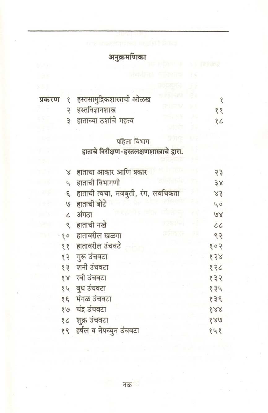 Hastasamudrikshastrche Antrang ( हस्तसामुद्रिकशास्त्राचे अंतरंग ) by Dr. M. Katakkar ( डॉ. एम. कटककर )