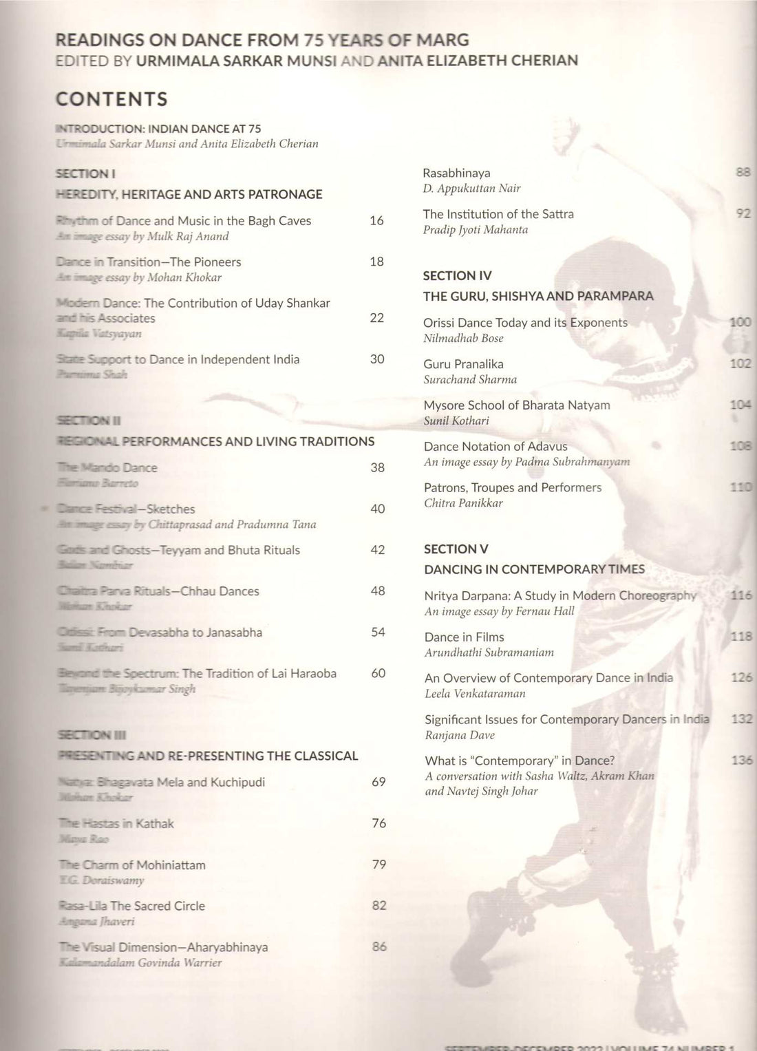 Reading On Dance From 75 Years Of Marg ( Reading On Dance From 75 Years Of Marg ) by Other ( इतर )