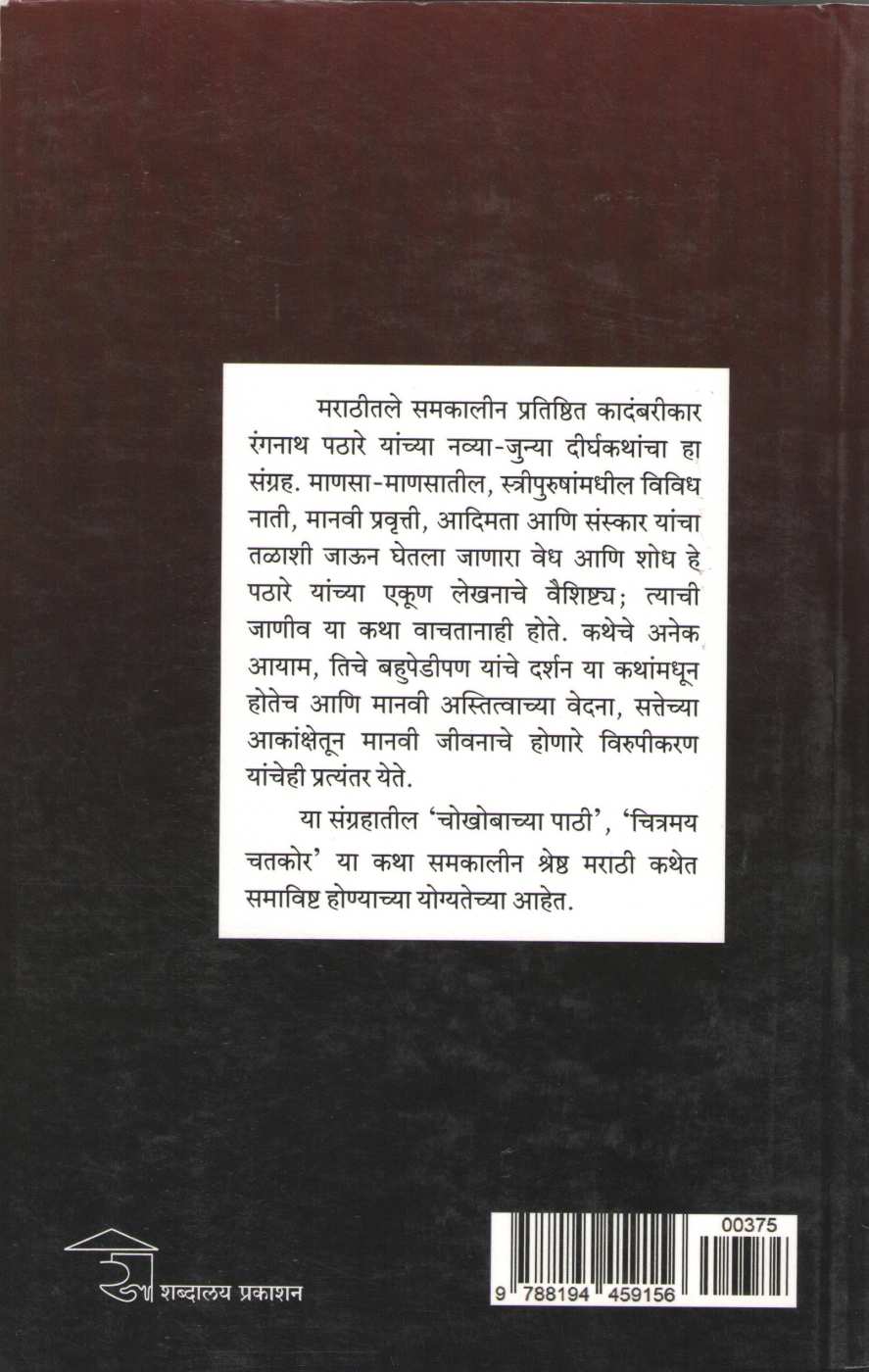 Chitramay Chatkor ( चित्रमय चतकोर ) by Rangnath Pathare ( रंगनाथ पठारे )