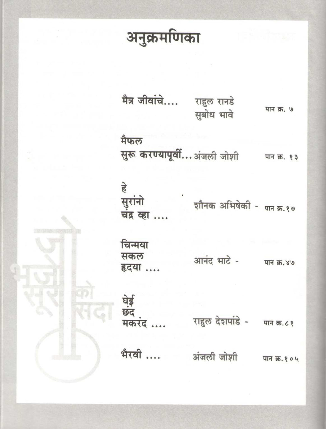 Jo Bhaje Sur Ko Sada ( जो भजे सूर को सदा ) by Dr. Anjali Joshi ( डॉ. अंजली जोशी )