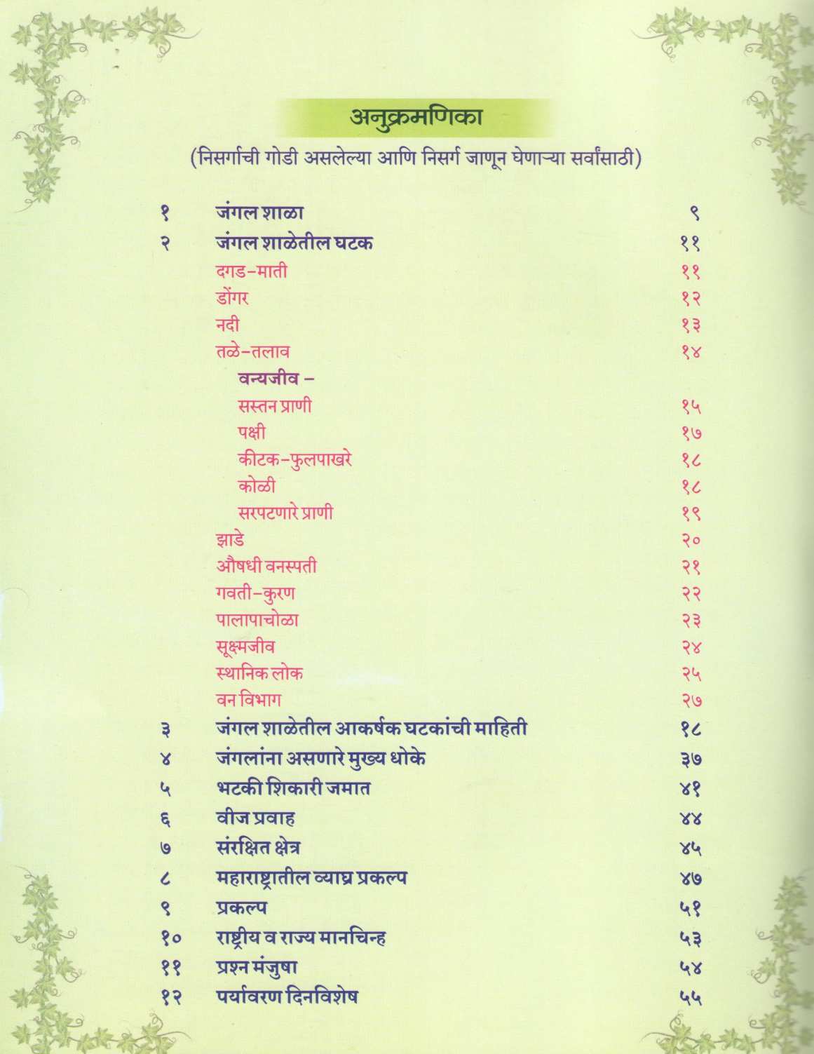 Jungle Shala ( जंगल शाळा ) by Prafulla Savarkar ( प्रफुल्ल सावरकर )