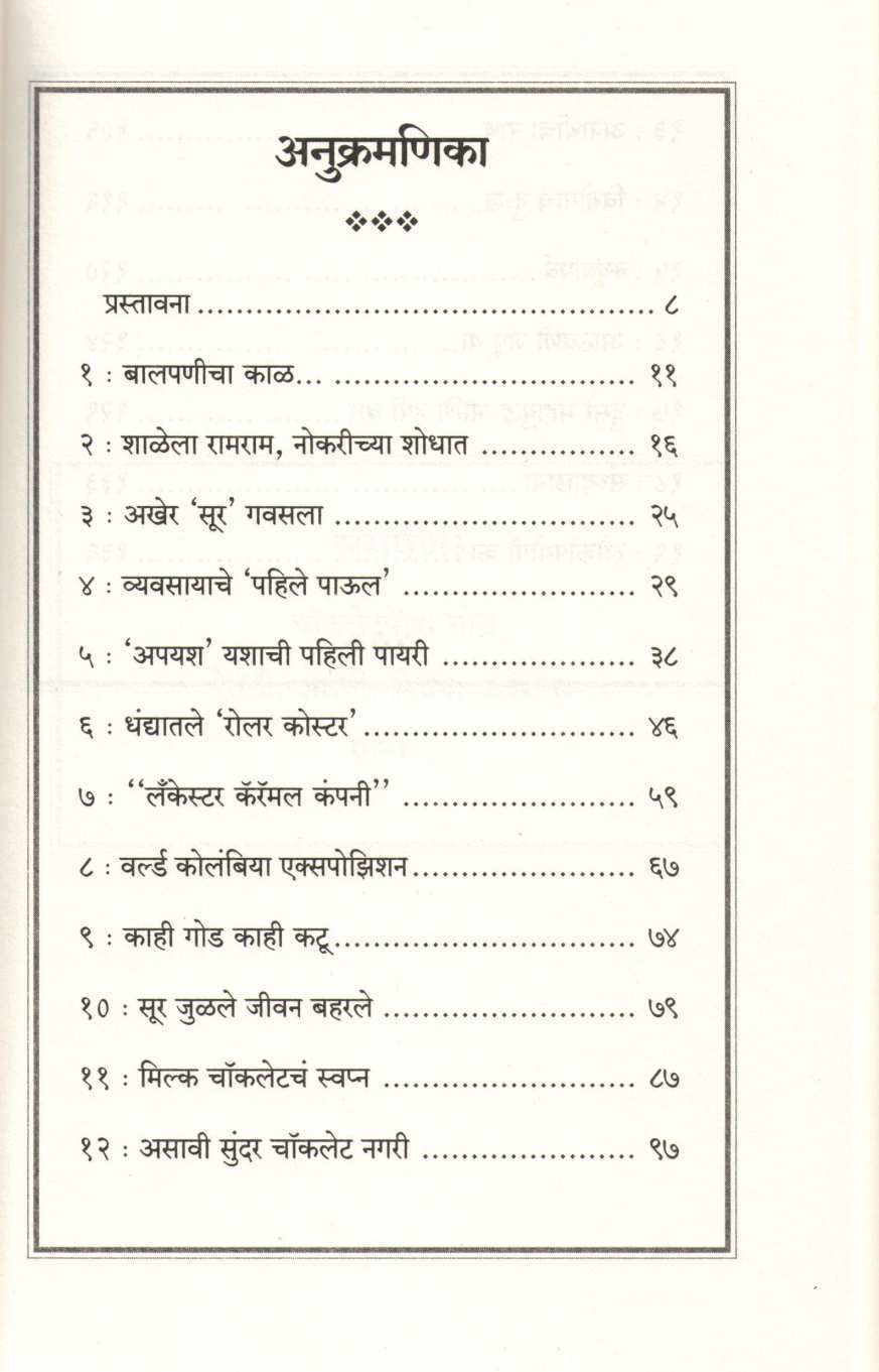 Chocolate Samrat Miltan Hurshey ( चॉकलेट सम्राट मिल्टन हर्षी ) by Nilima Karmarkar ( नीलिमा करमरकर )