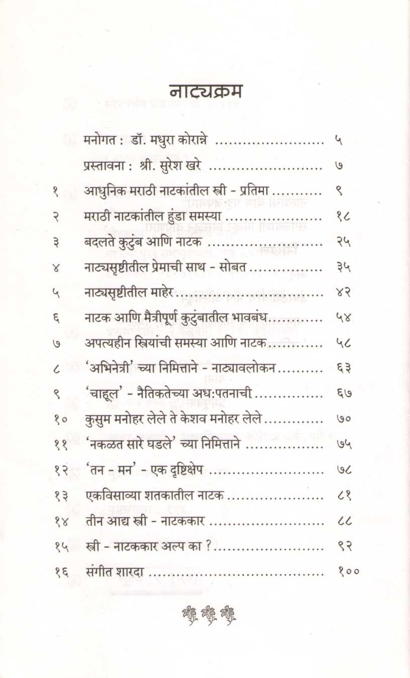 Natyakshare ( नाट्याक्षरे by Dr. Madhura Koranne ( डॉ. मधुरा कोरान्ने )