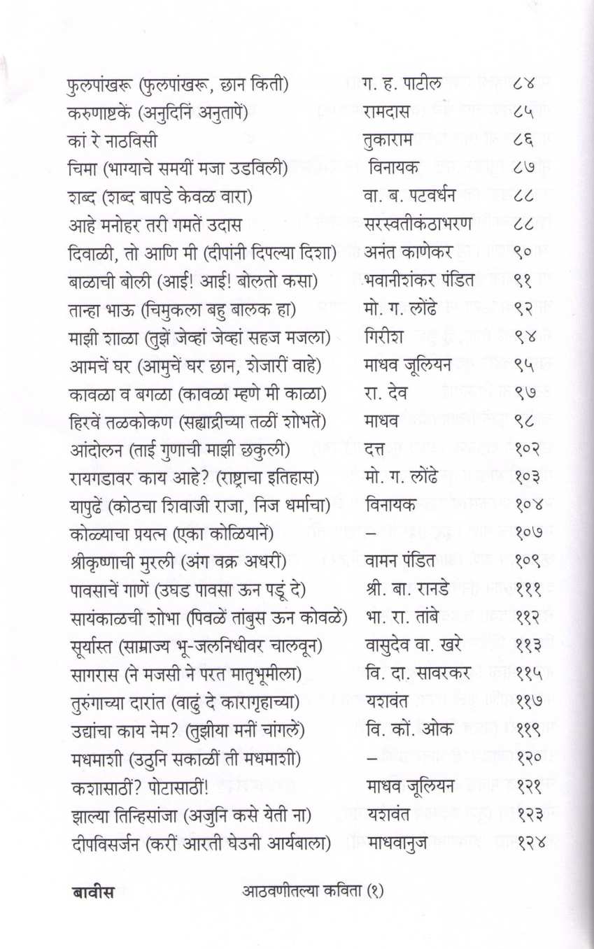 Athavanitalya Kavita Part (1) ( आठवणीतल्या कविता भाग (१) ) by Other ( इतर )