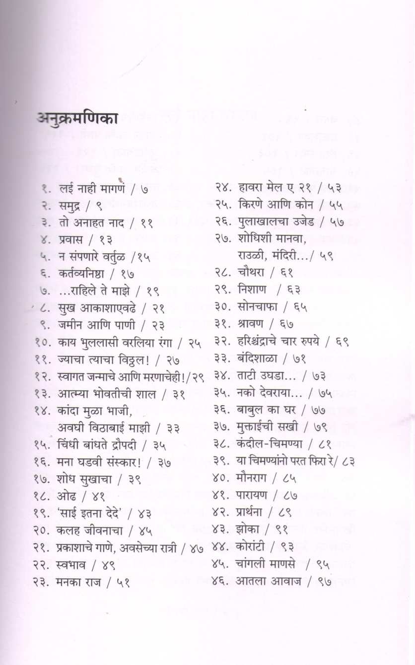 Lai Nahi Magana ( लई नाही मागणं ) by Shraddha Belsare - Kharkar ( श्रद्धा बेलसरे - खारकर )