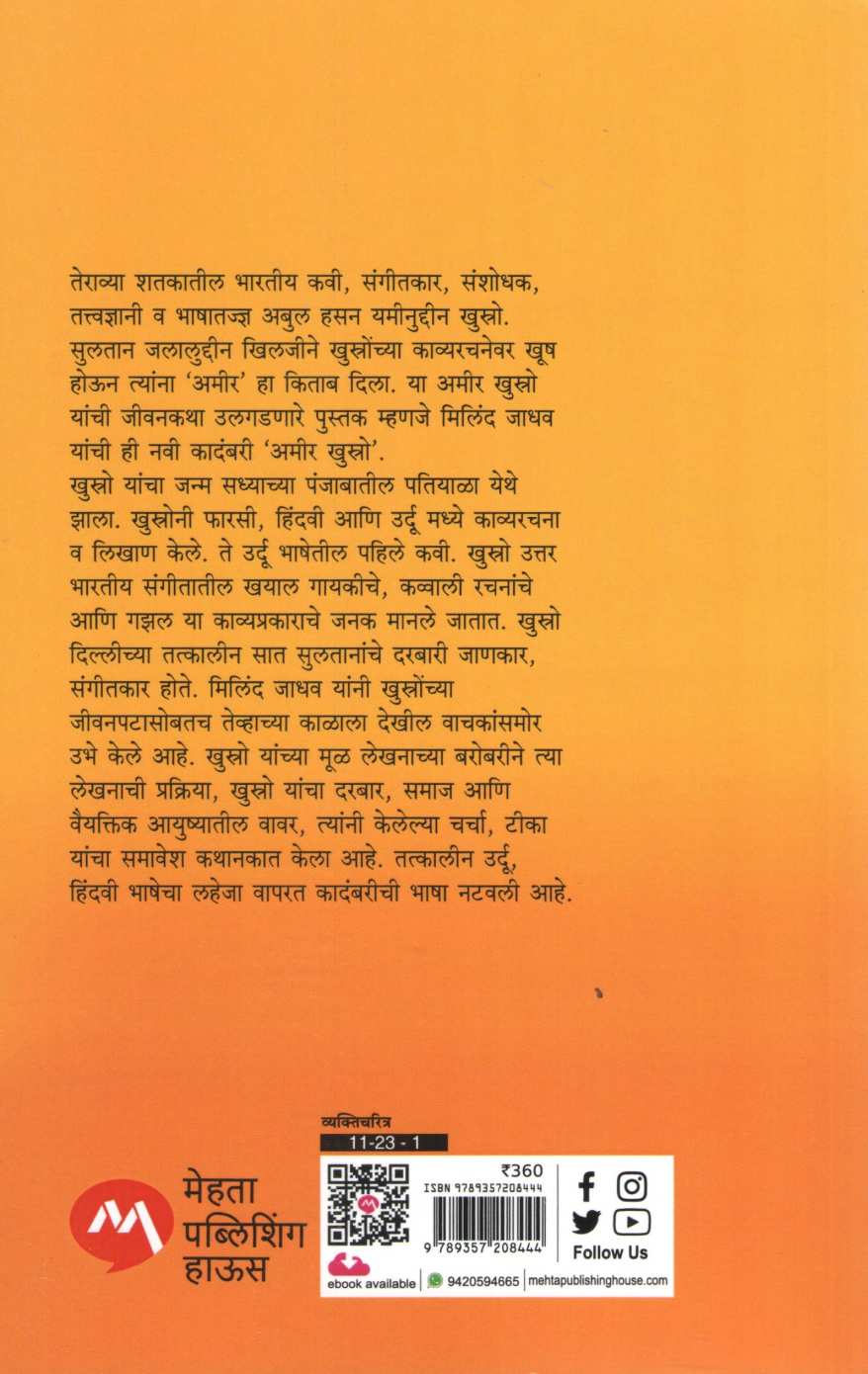 Amir Khusro ( अमीर खुस्रो ) by Milind Jadhav ( मिलिंद जाधव )