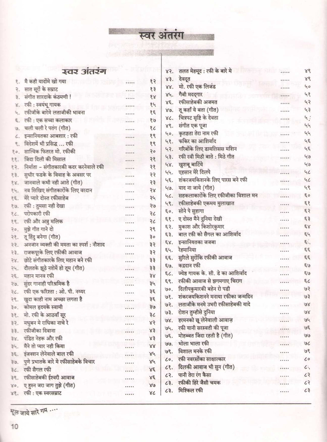 Sunahari Yaden Mohammad Rafi Ki ( सुनहरी यादें मोहम्मद रफी की ) by Shridhar Kulkarni ( श्रीधर कुलकर्णी )