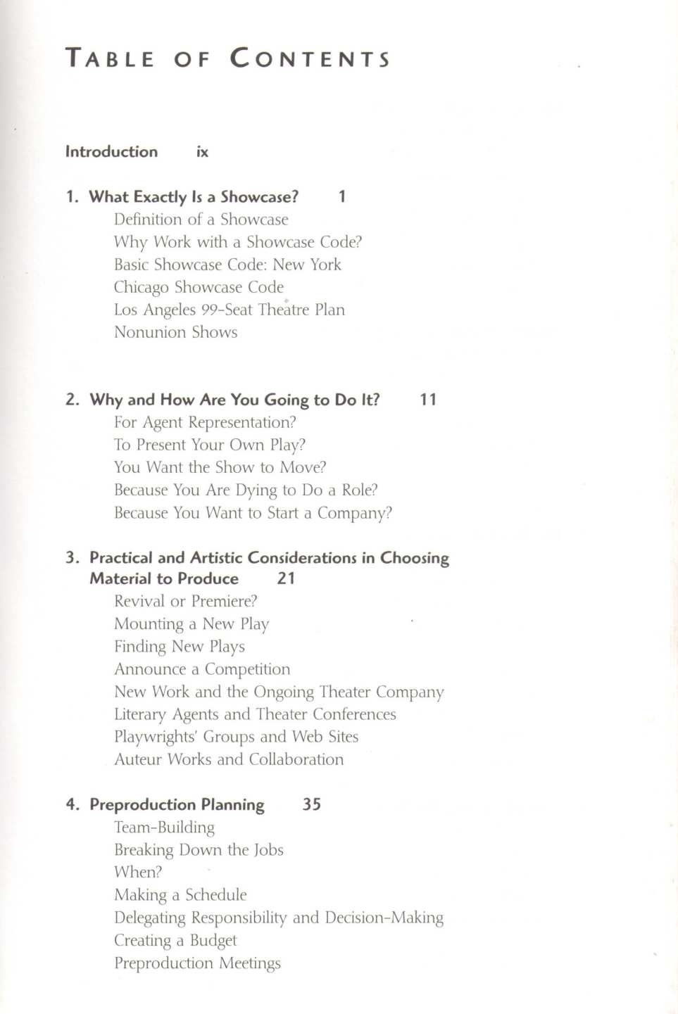 Producing Your Own Showcase ( Producing Your Own Showcase by Paul Harris ( Paul Harris )