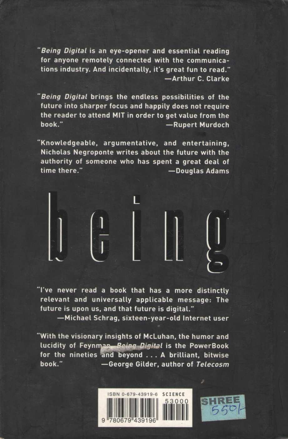 Being Digital ( Being Digital ) by Nicholas Negroponte ( Nicholas Negroponte )